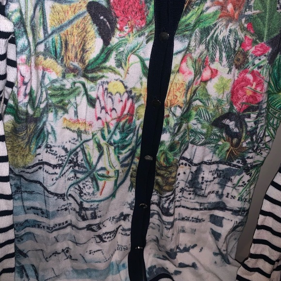 Women’s Gollehaug Collection Striped Cardigan - Picture 6 of 9